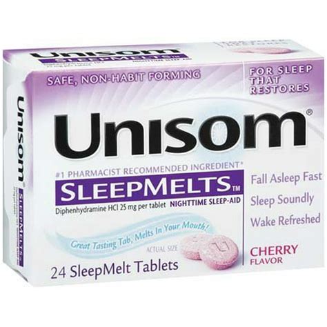 unisom sleepmelts discontinued